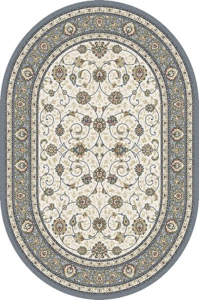 Dynamic Rugs ANCIENT GARDEN 57120-6454 Beige and Light Blue